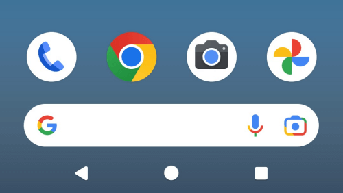 Google Pixel 7a 3ボタンナビゲーション